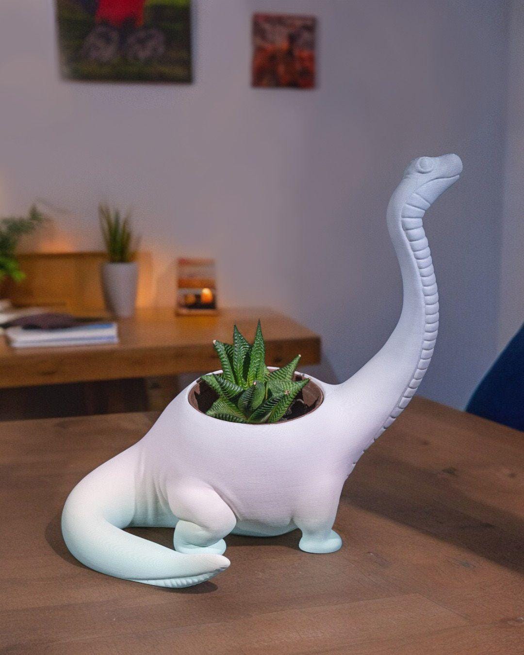 Dinosaur Plant Pot β Customisable!