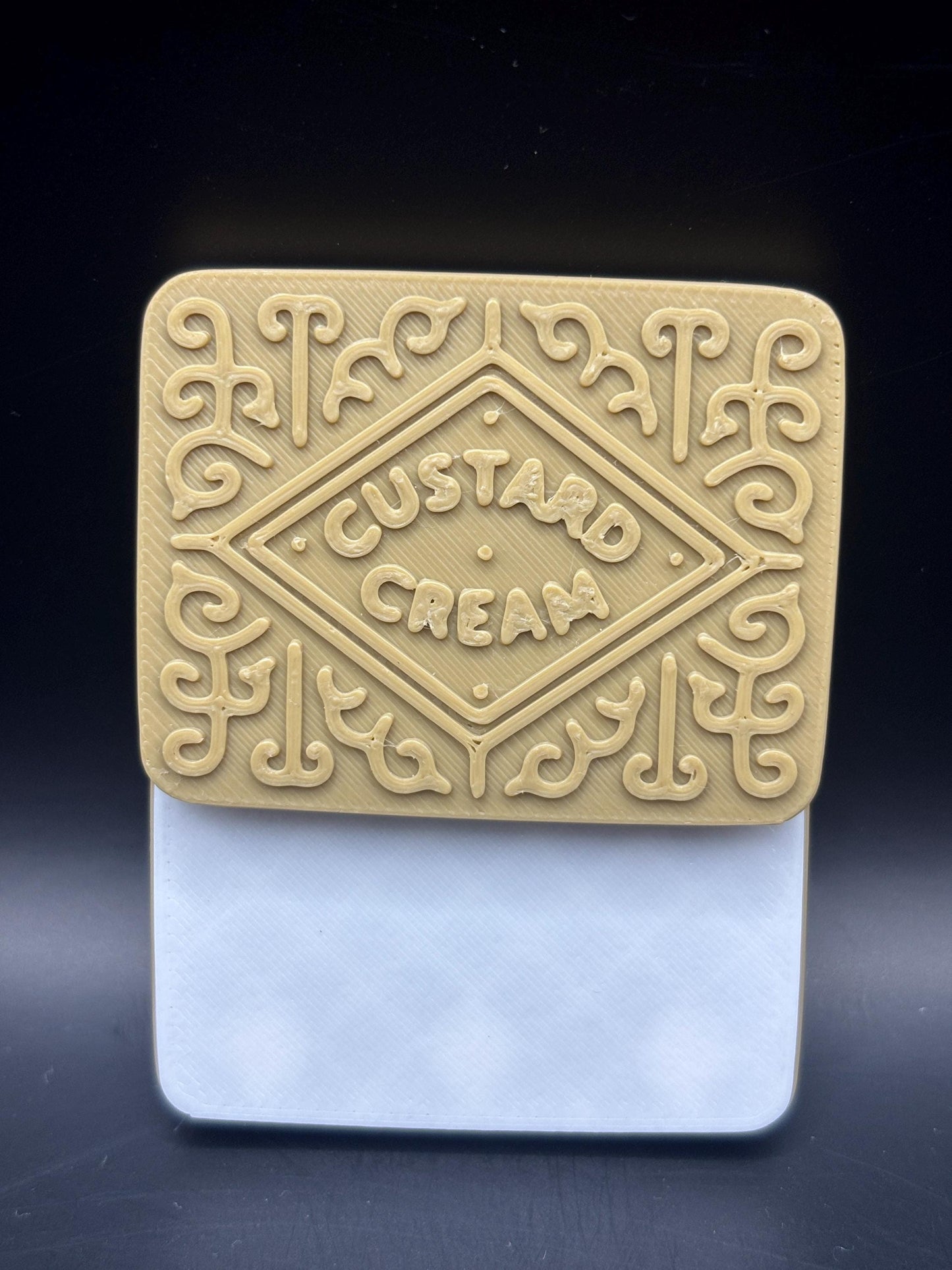 Custard Cream Fidget Slider – Satisfying Stress Relief Toy