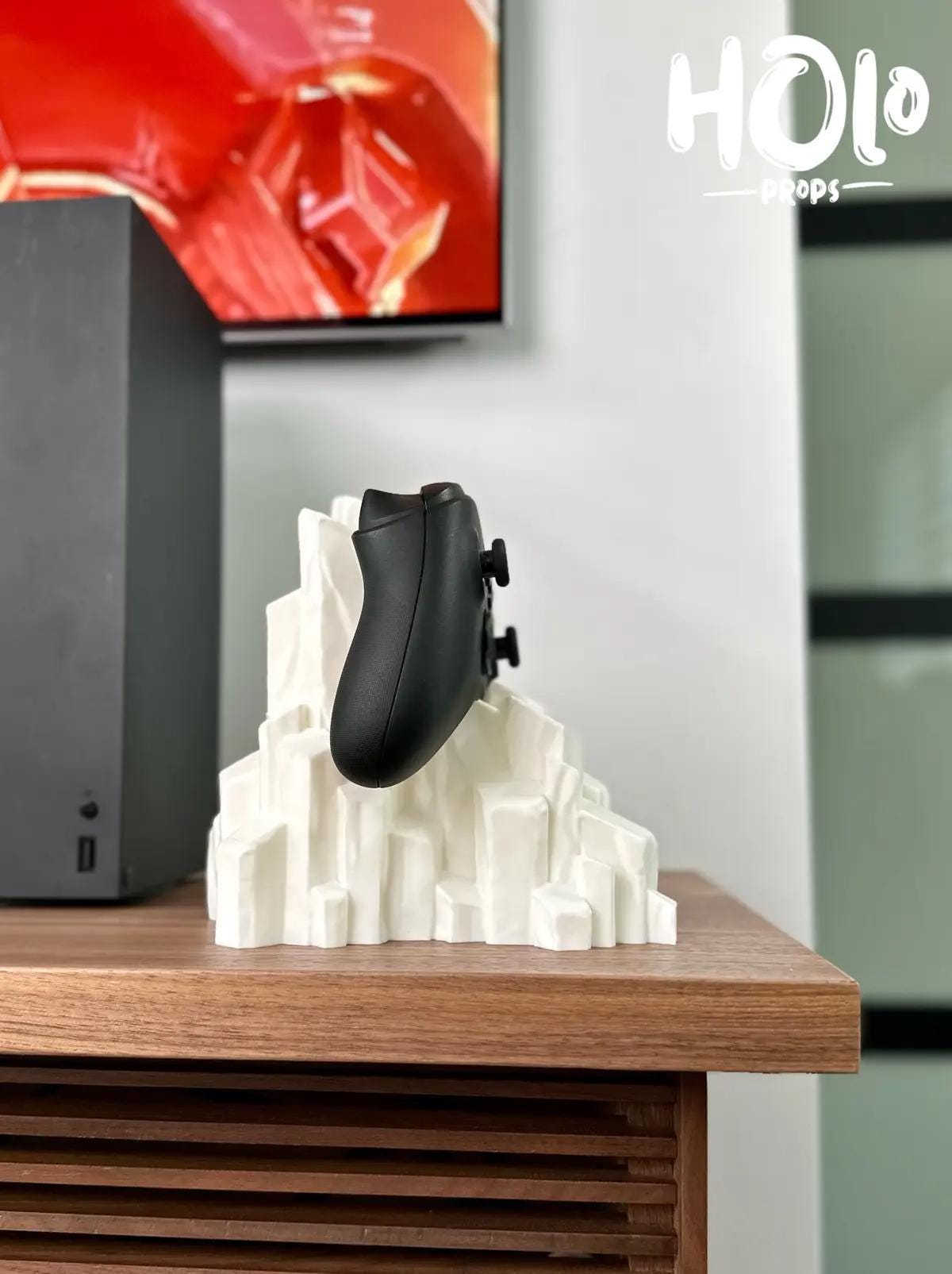 Iceberg Themed Controller Holder – Cool, Unique Storage Solution for Playstation, Xbox & Switch Pro Controllers!