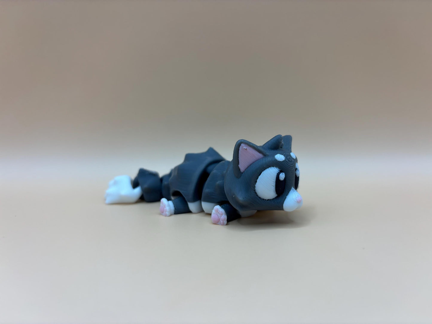 Whiskers the Articulated Flexi Cat – Flexible, Fun, and Ready for Posing!