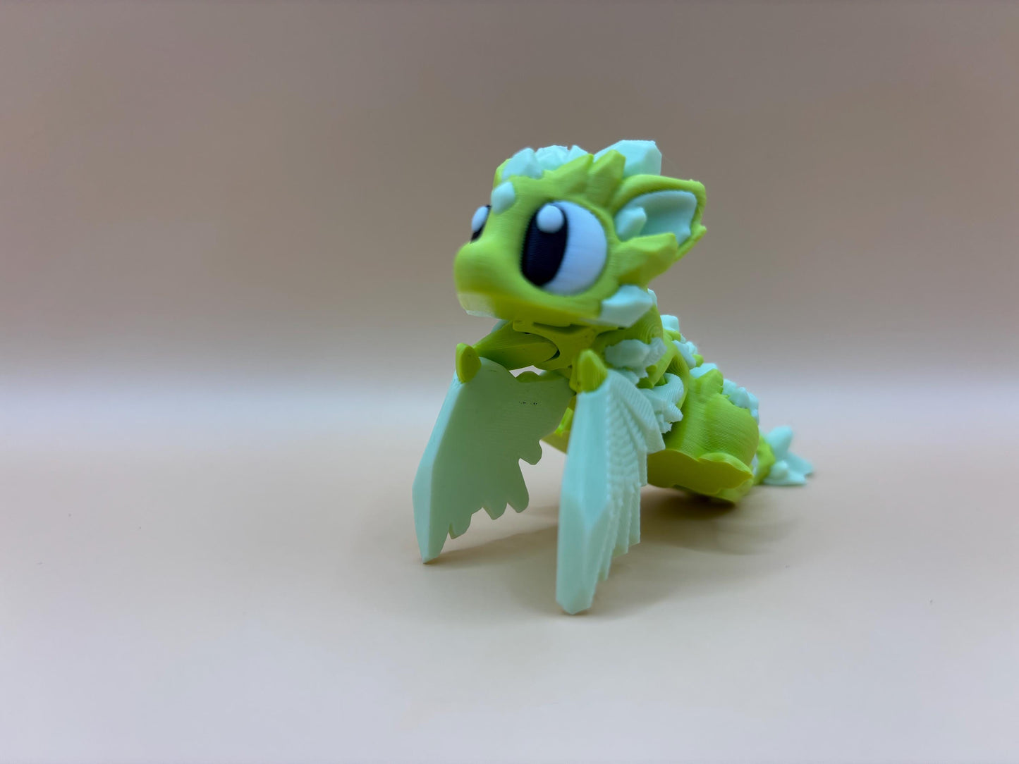 Ember the Articulated Crystal Dragon – Magical & Poseable with a Crystal Egg!