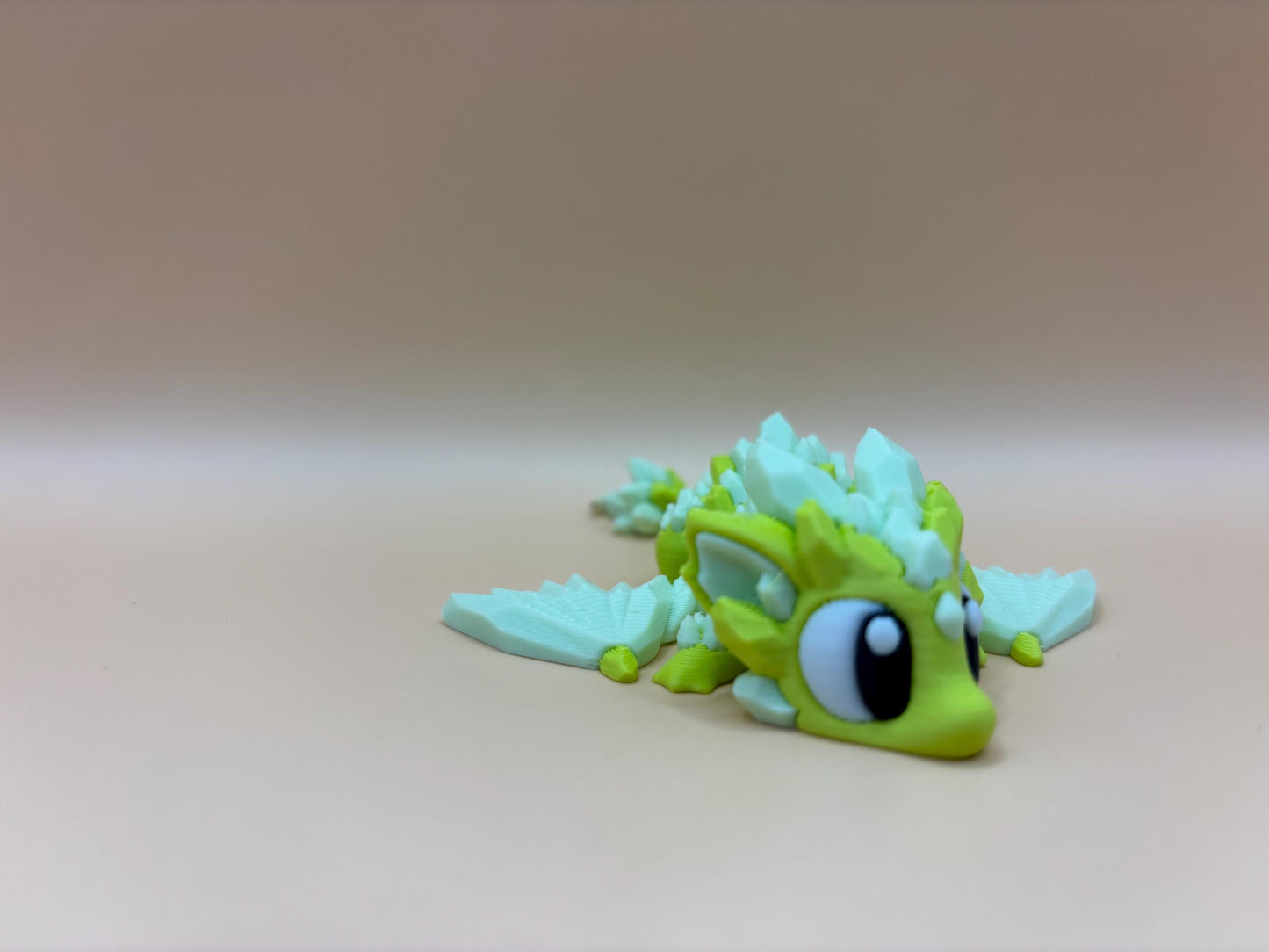 Ember the Articulated Crystal Dragon – Magical & Poseable with a Crystal Egg!