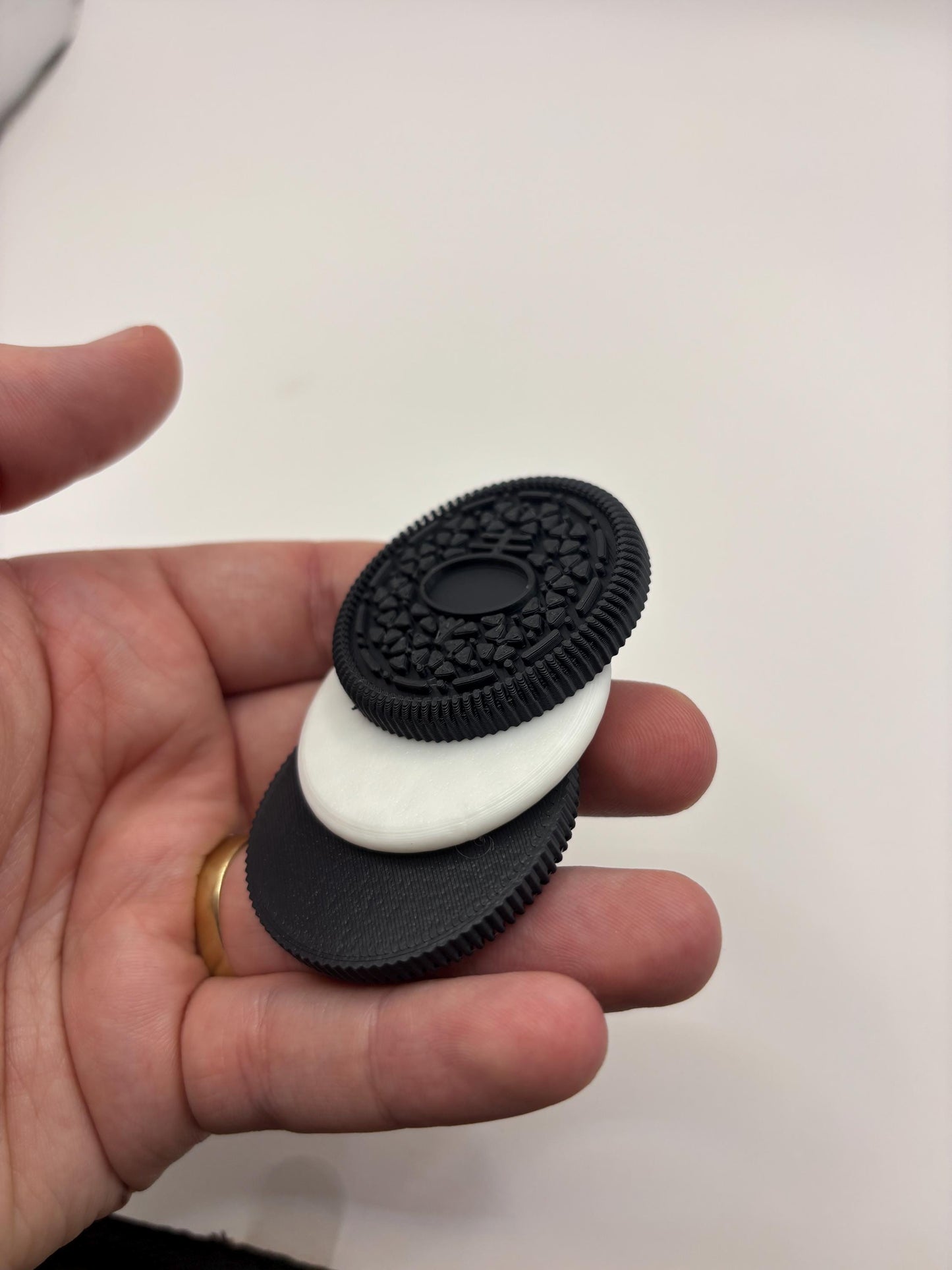 3-Layer Cookie/Ice cream sandwich Fidget Slider – Fun, Satisfying, and Irresistibly Cool!