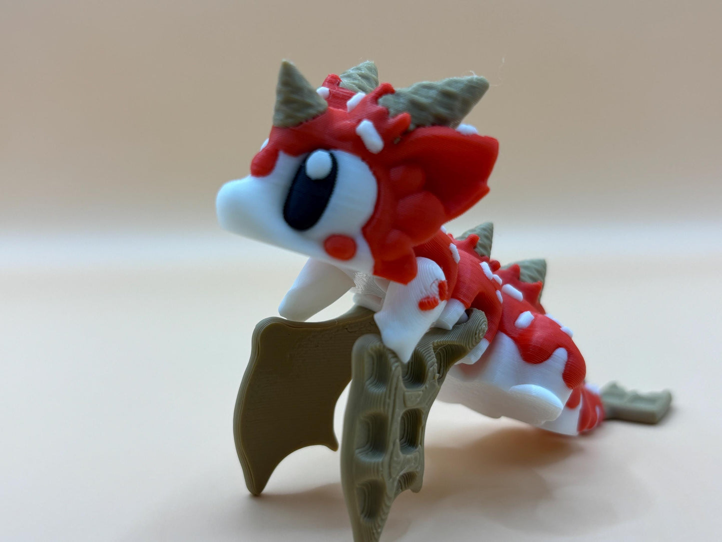 Scoops The Flexi Ice cream Dragon & Egg – An Articulated Dragon with a Sundae Twist!