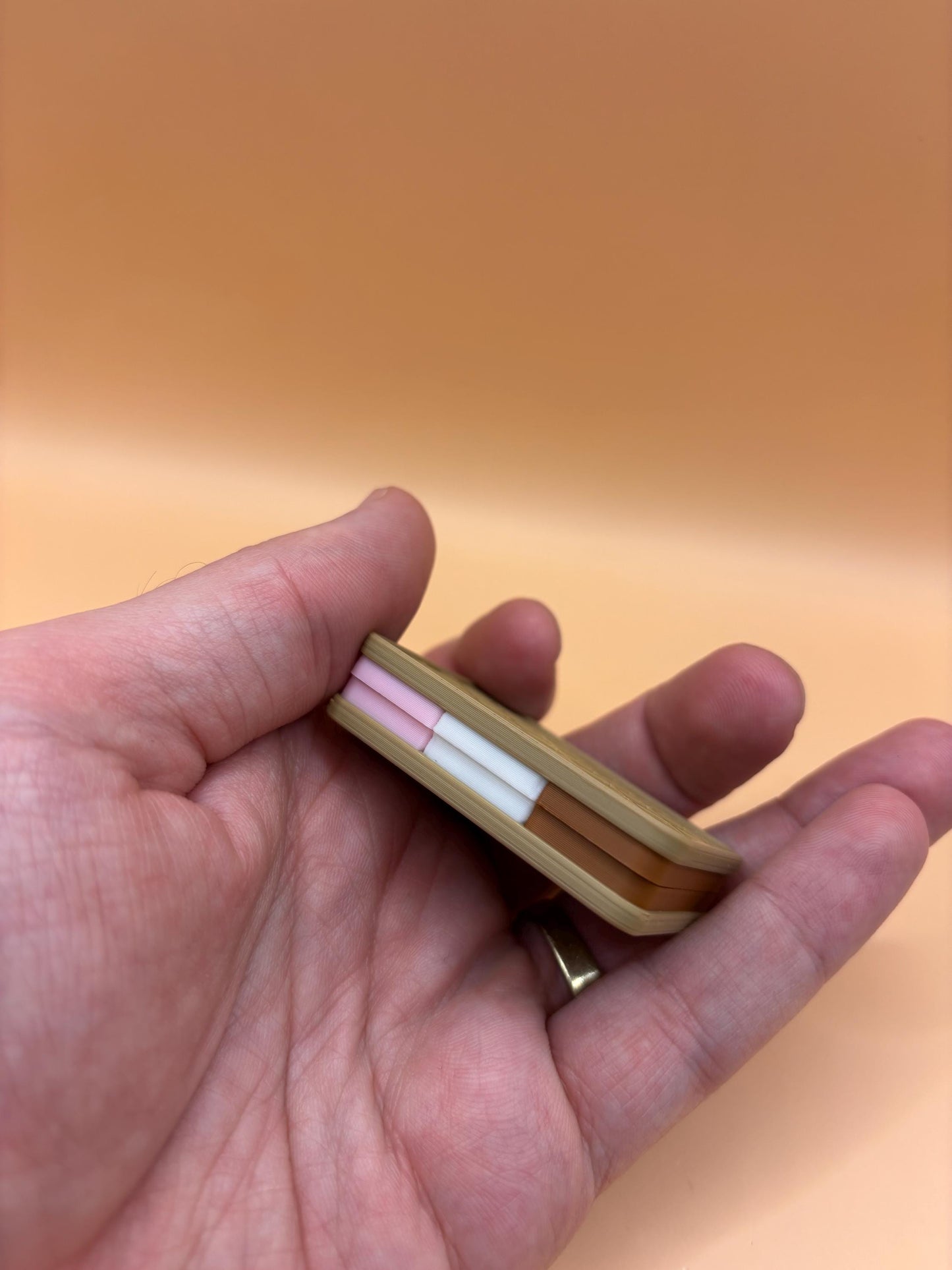 Neapolitan Ice Cream Sandwich Fidget Slider – Sweet & Satisfying!