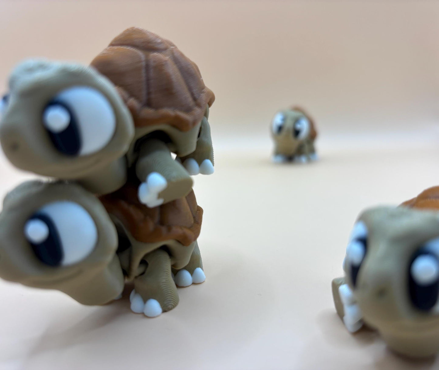 Theo the Articulated Flexi Tortoise | Poseable Tortoise