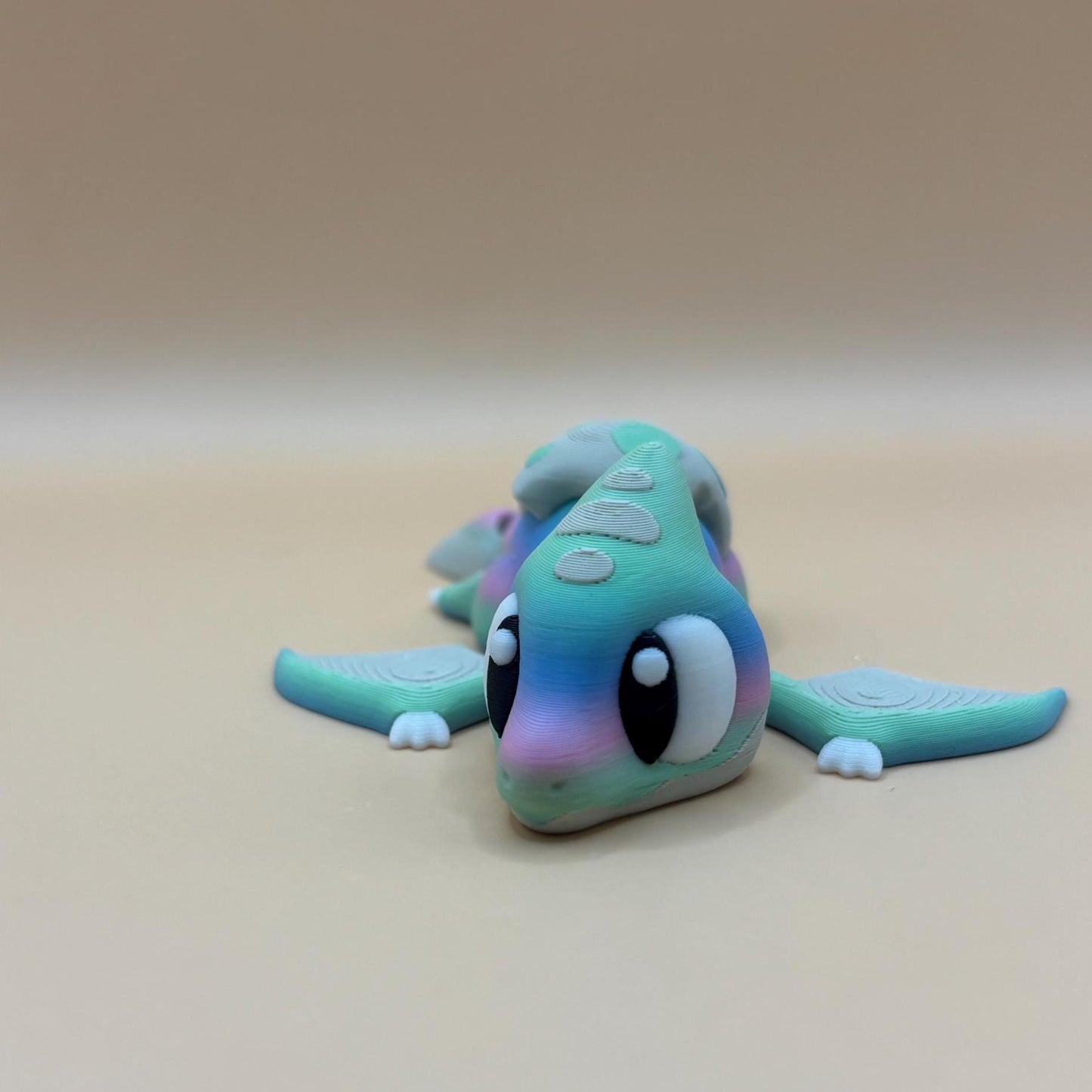Penny the Rainbow Articulated Pterodactyl | Flexi Flying Dinosaur