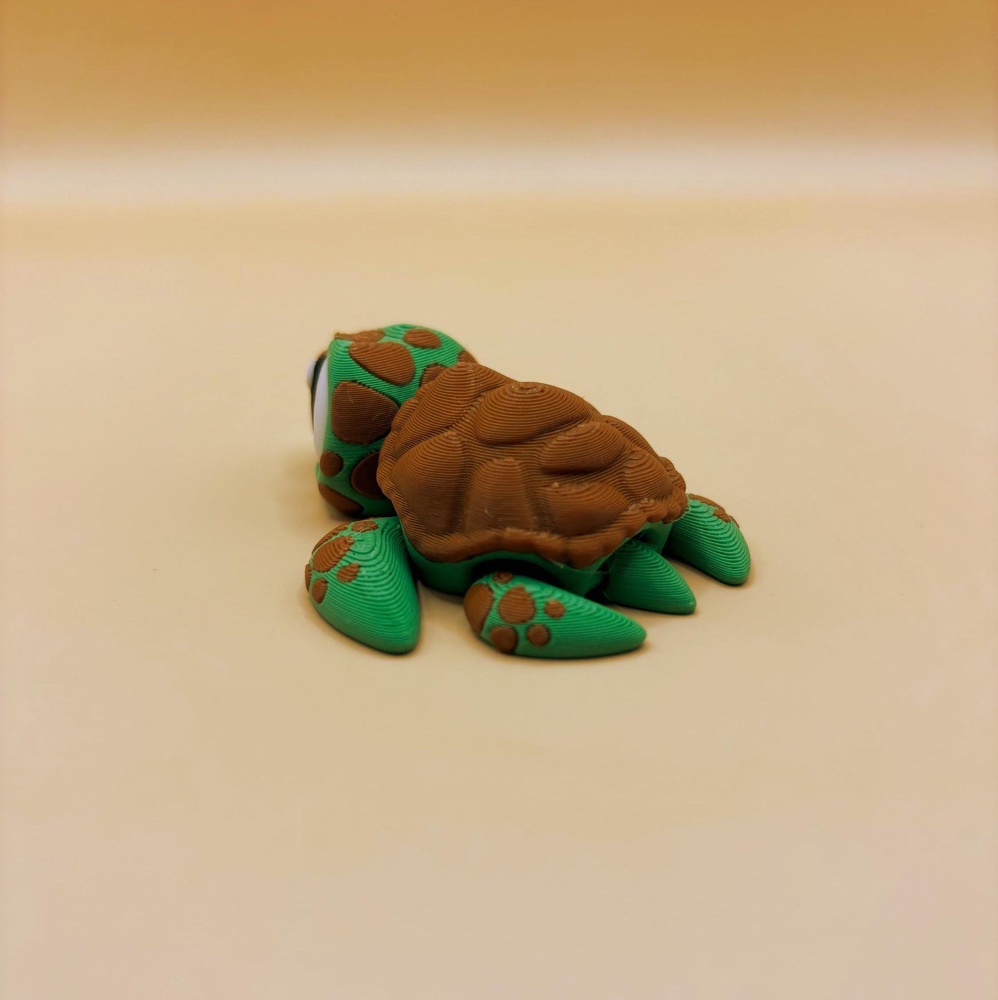 Terrance the Articulated Turtle – A Wiggly, Pocket-Sized Companion
