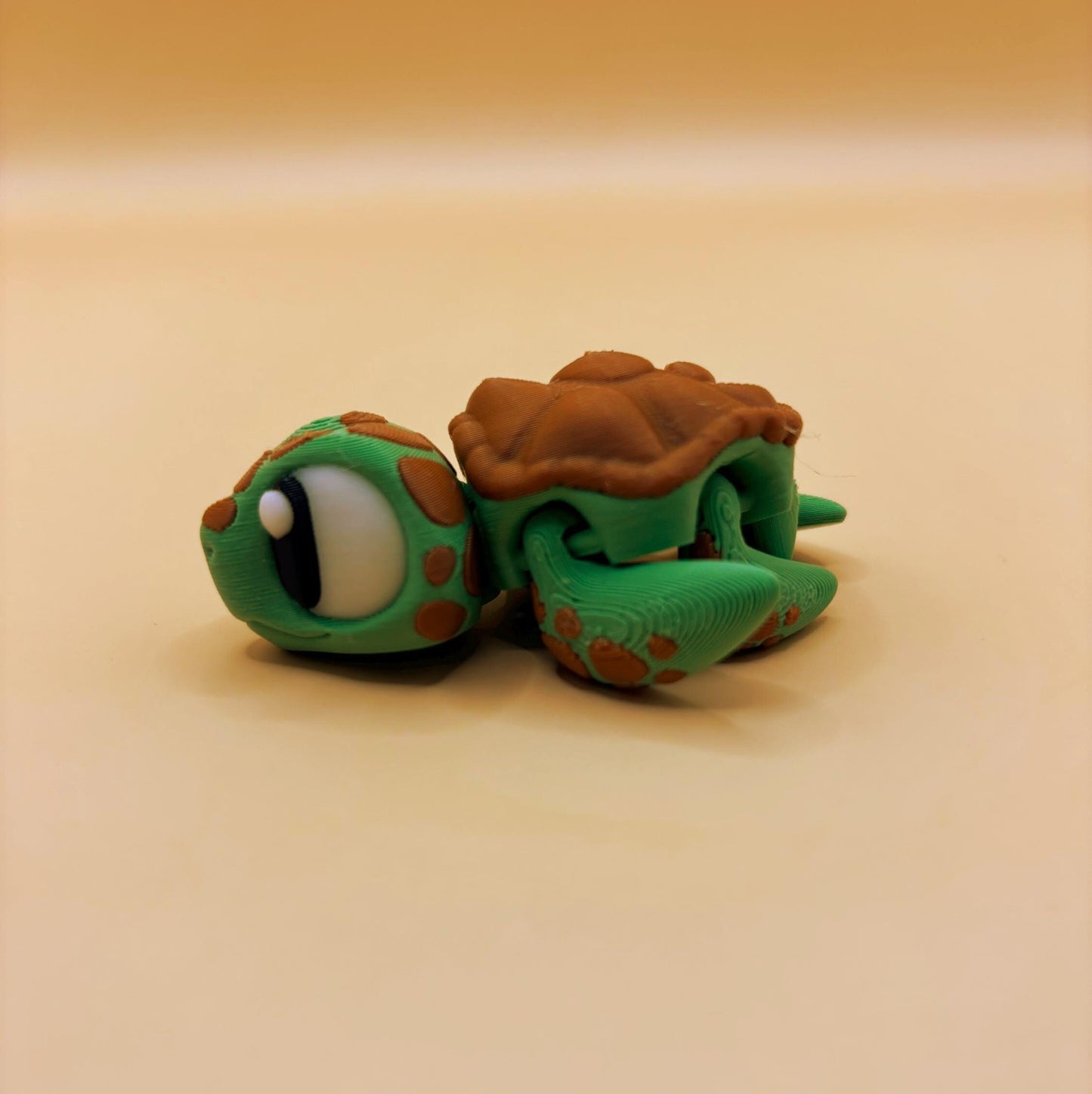 Terrance the Articulated Turtle – A Wiggly, Pocket-Sized Companion