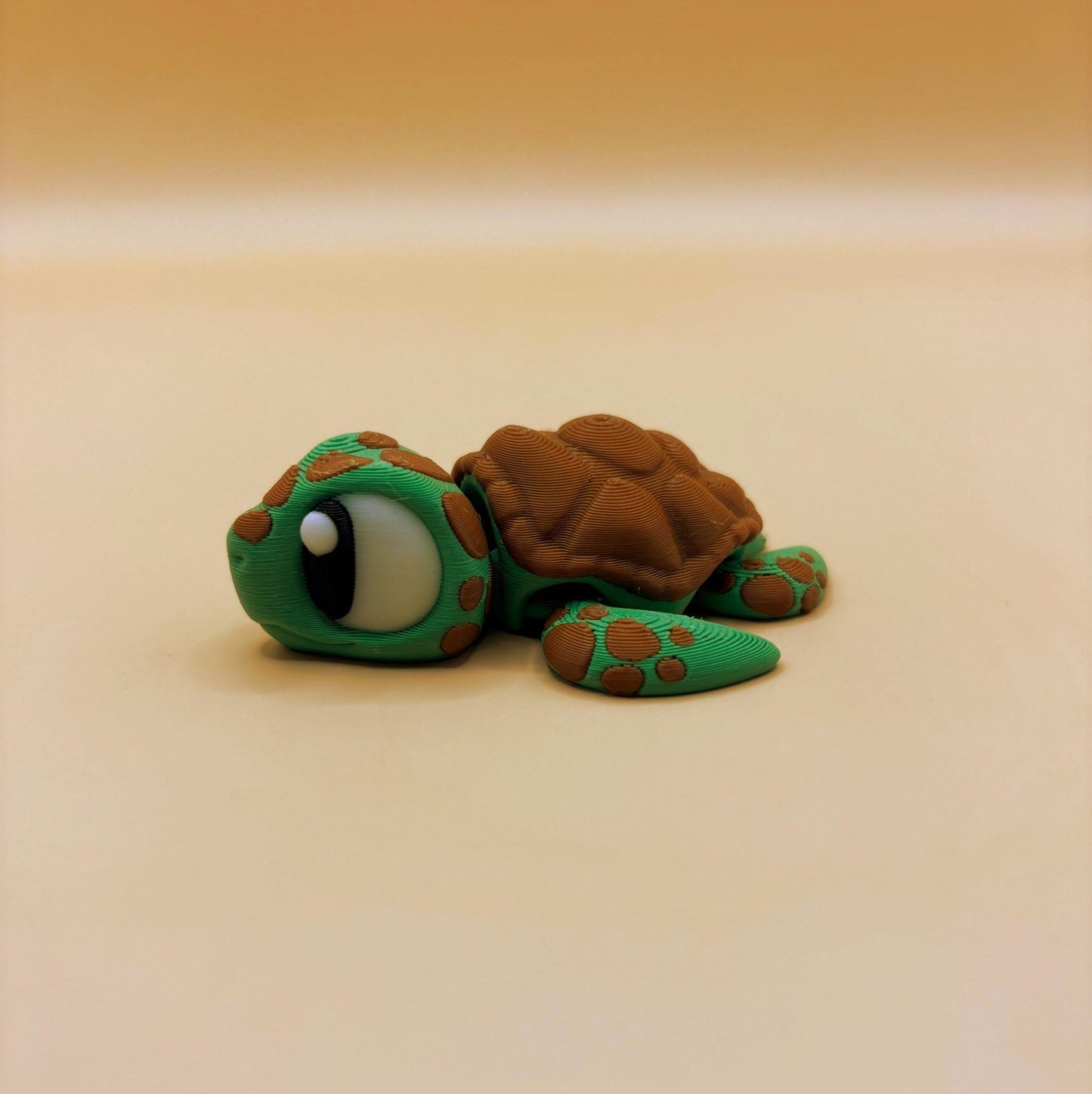 Terrance the Articulated Turtle – A Wiggly, Pocket-Sized Companion