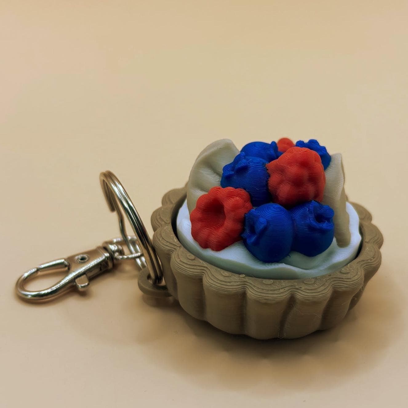 Crust & Click – Baked Tart Clicker Keychains in Flaky Form