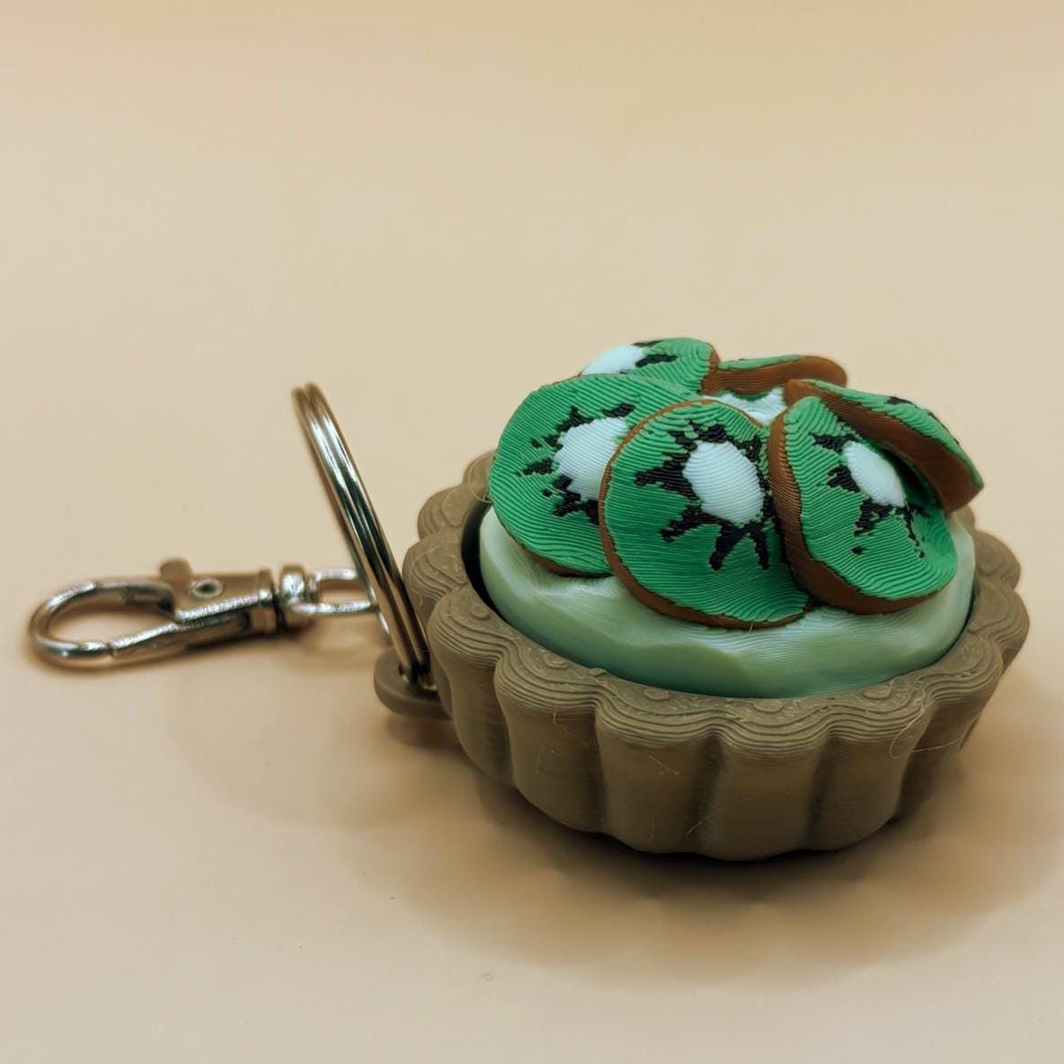 Crust & Click – Baked Tart Clicker Keychains in Flaky Form