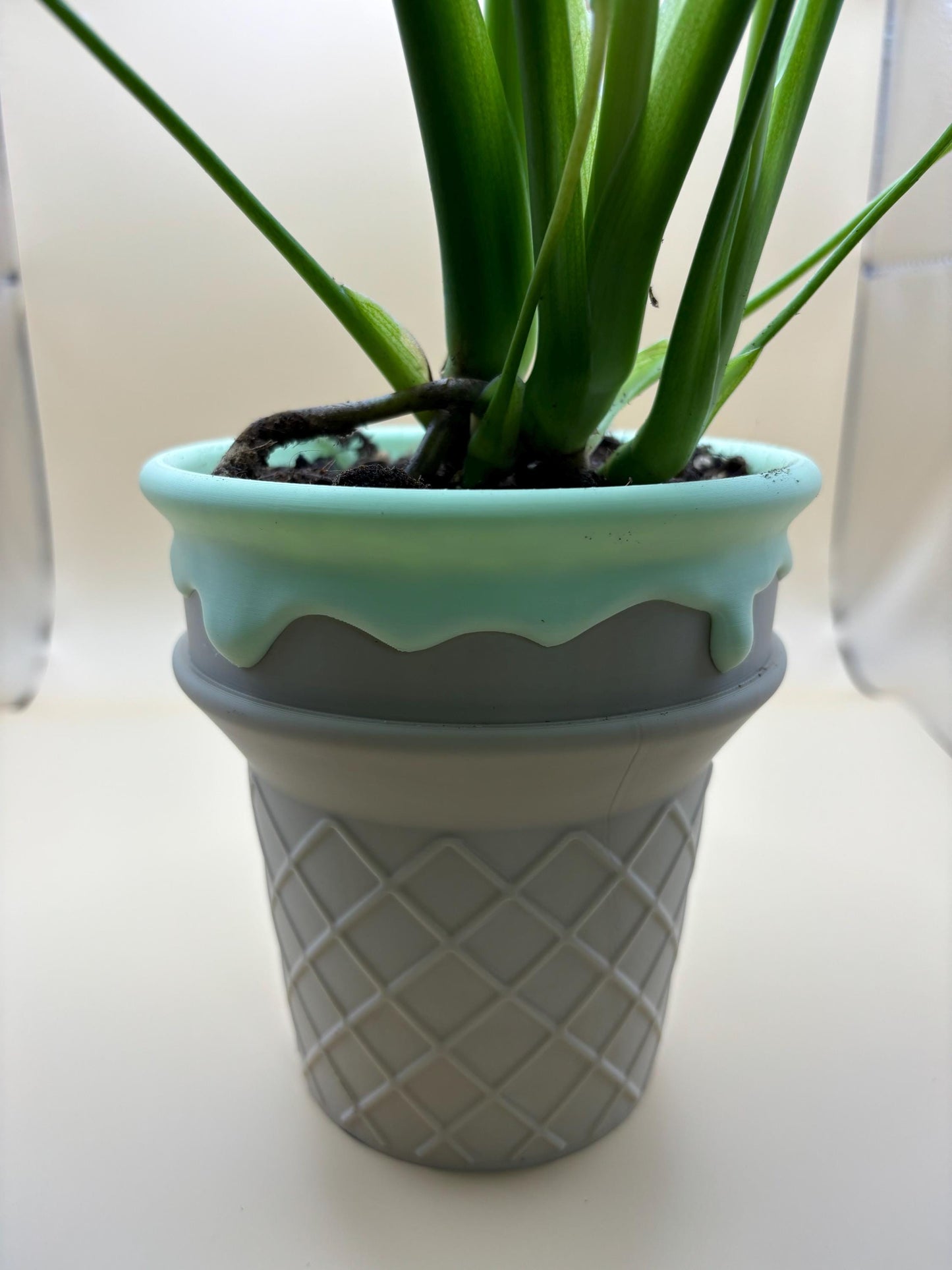 Adorable Ice Cream Cone Planter – Small, Medium, and Large