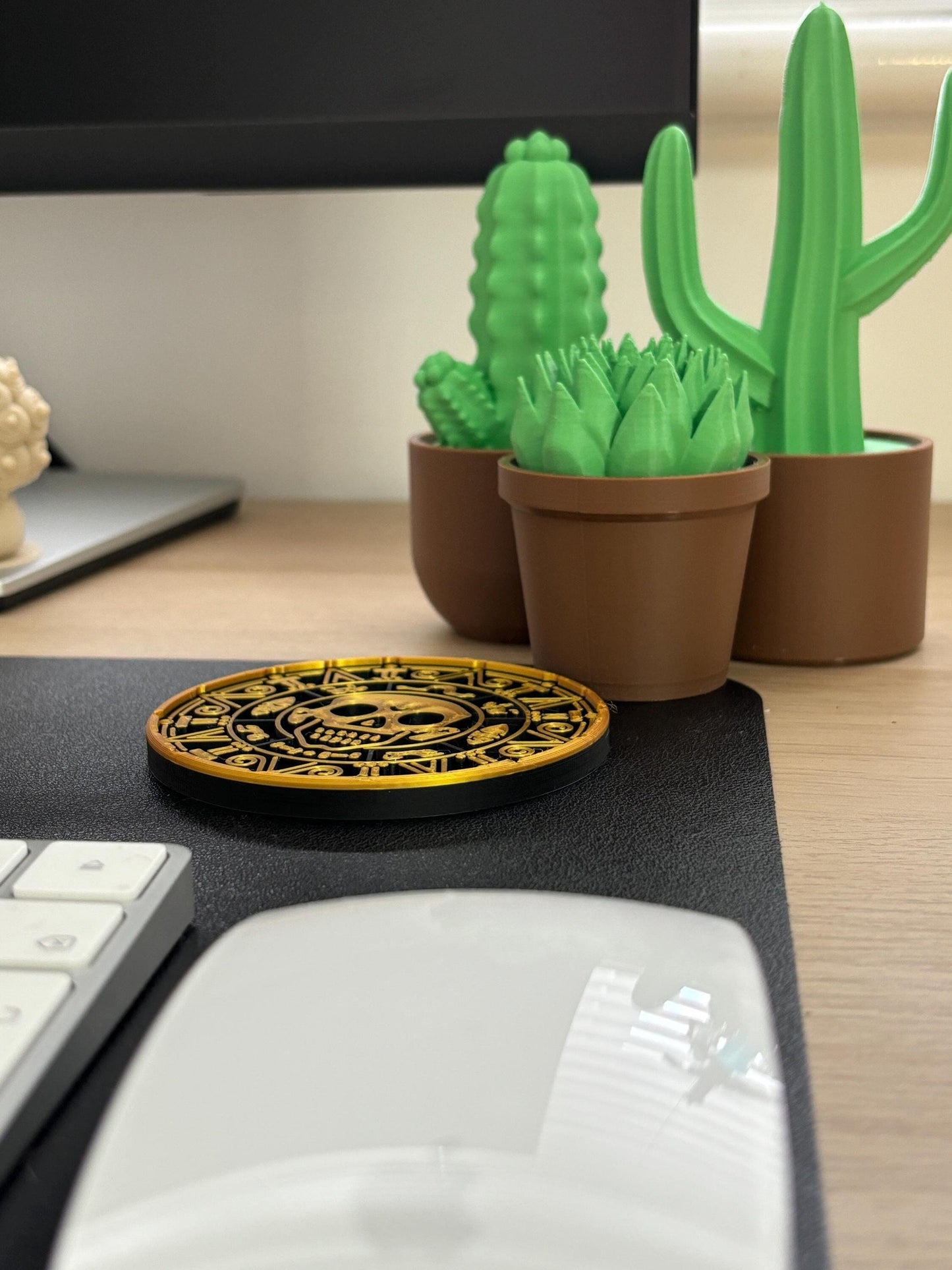 3D Printed Cactus Desk Ornaments – Charming Pot Shapes