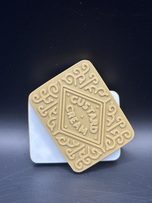 Custard Cream Fidget Slider – Satisfying Stress Relief Toy