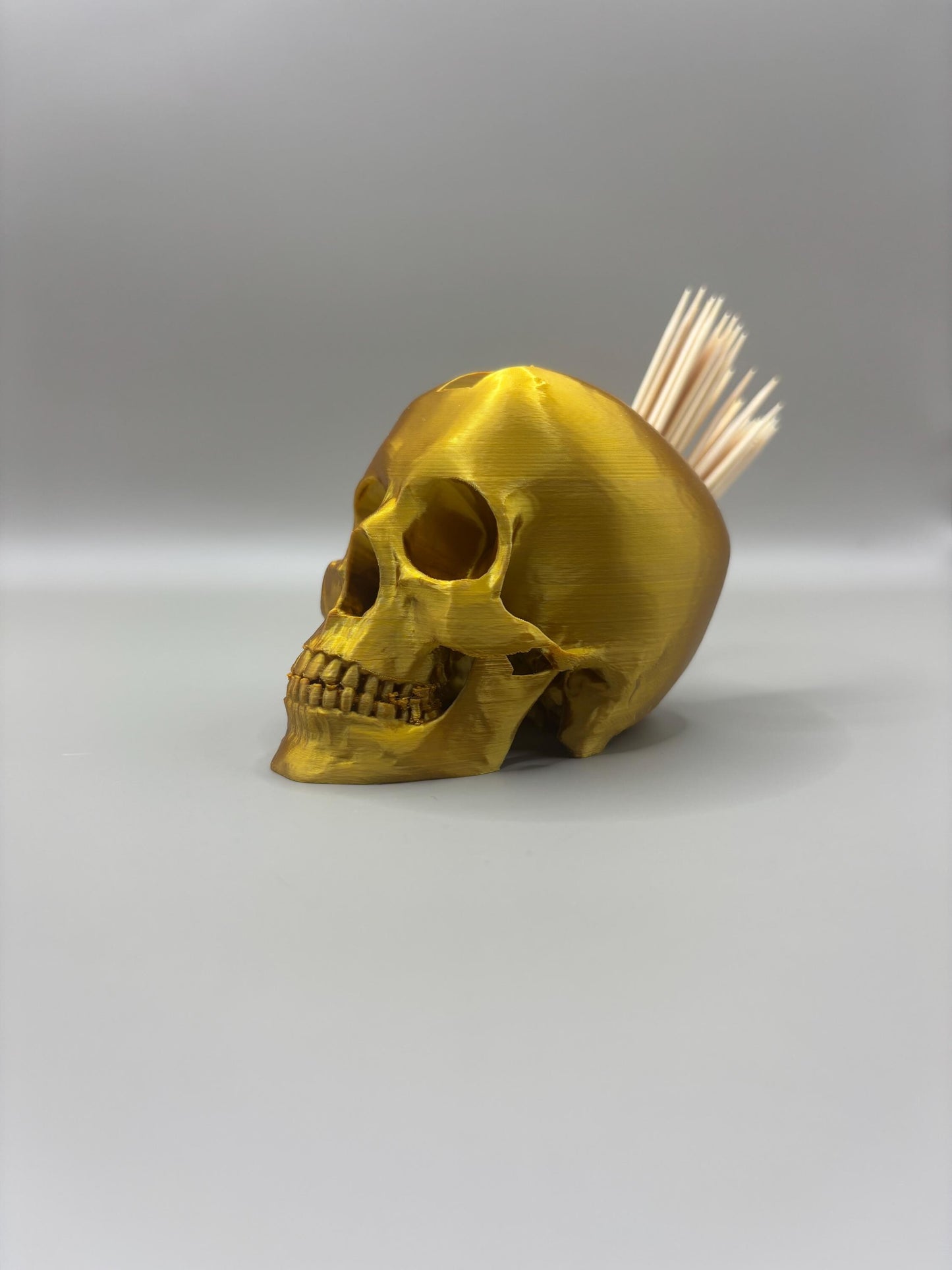 Skull Shaped Toothpick Holder - Home Organizer and Storage Rack