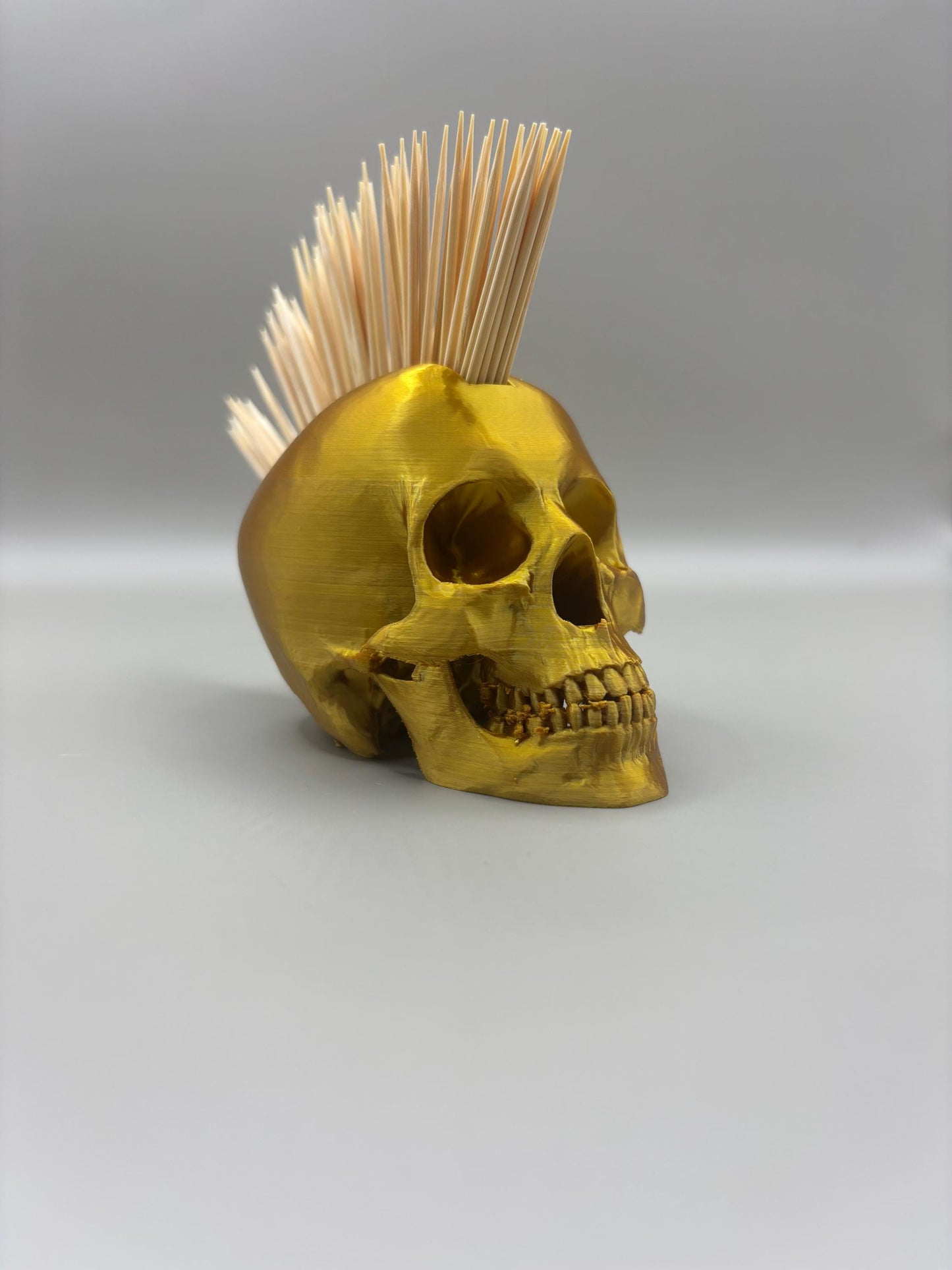Skull Shaped Toothpick Holder - Home Organizer and Storage Rack