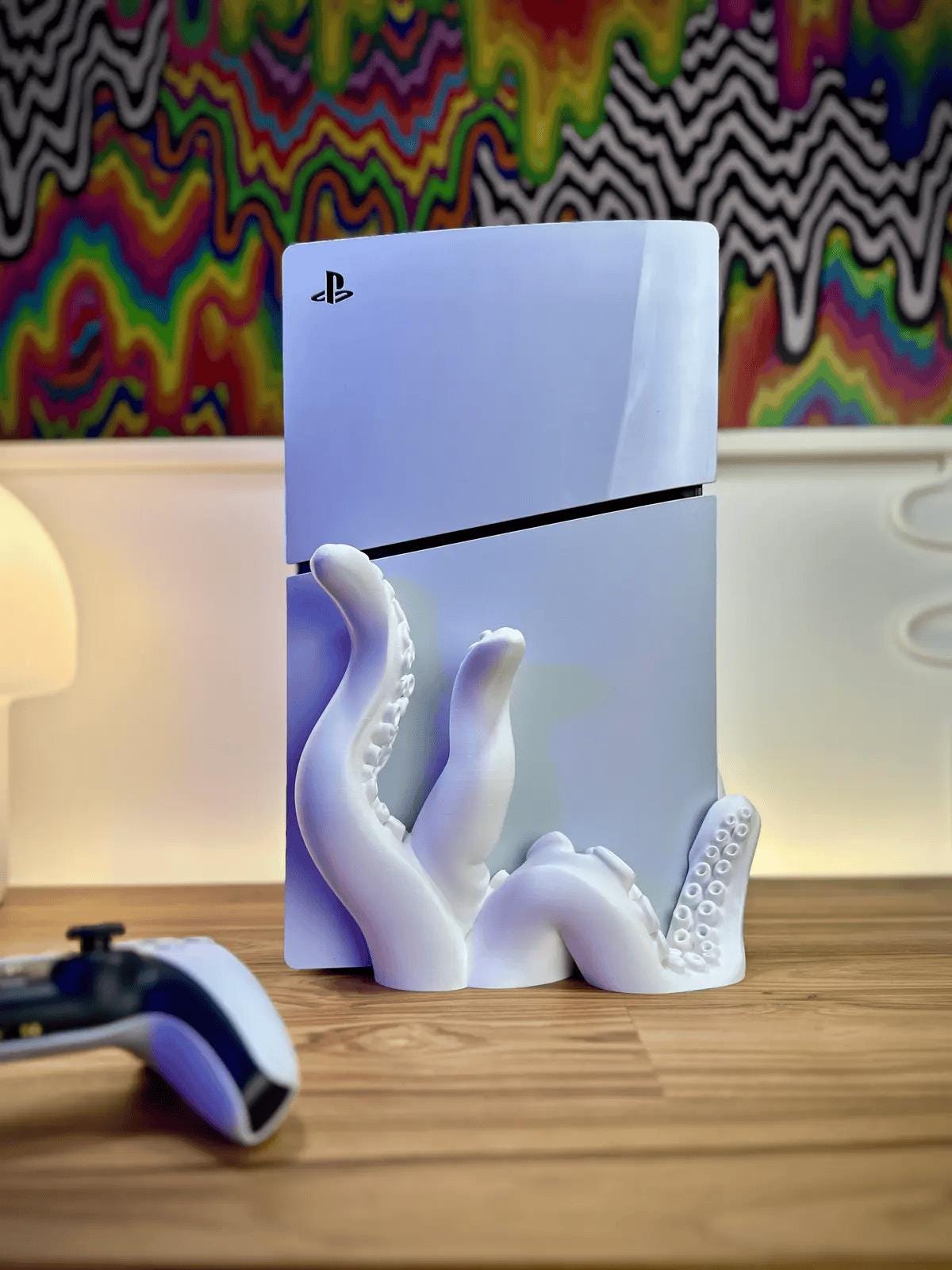 Tentacle Shaped PlayStation Stand – Disc & Digital Versions – Available in a range of colours!