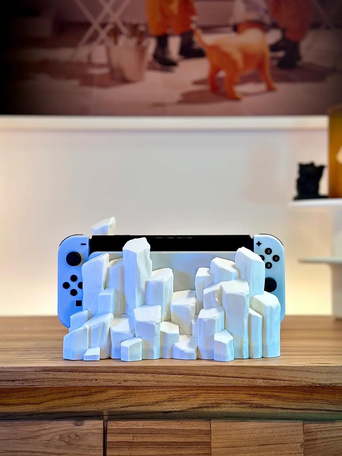 Iceberg Shaped Nintendo Switch Dock Holder – Cool, Unique Gaming Accessory! Range of colours!