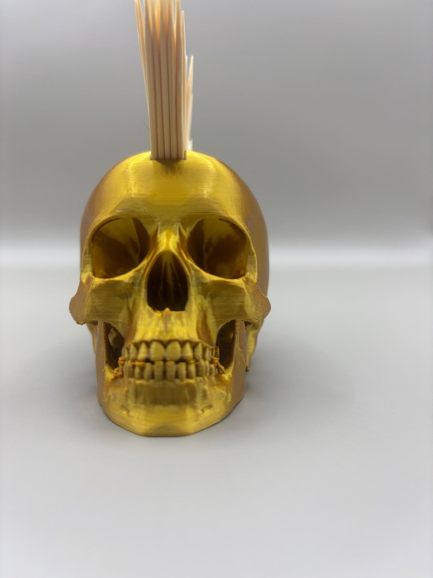 Skull Shaped Toothpick Holder - Home Organizer and Storage Rack