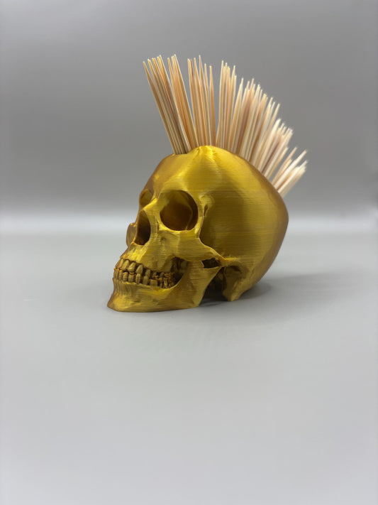 Skull Shaped Toothpick Holder - Home Organizer and Storage Rack