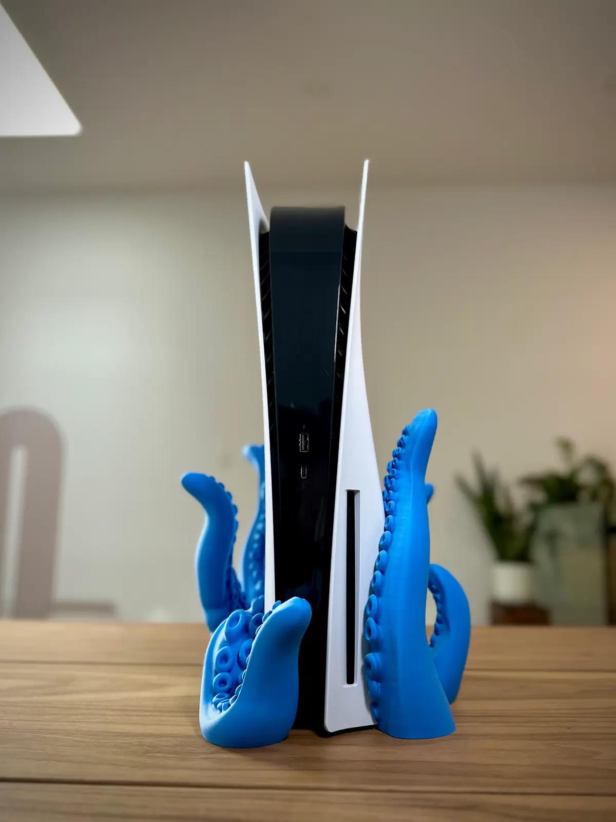 Tentacle Shaped PlayStation Stand (Disk) – Available in a range of colours!