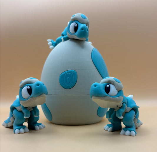 Timmy the Flexi-Rex – The Articulated Flexi Baby T-Rex!