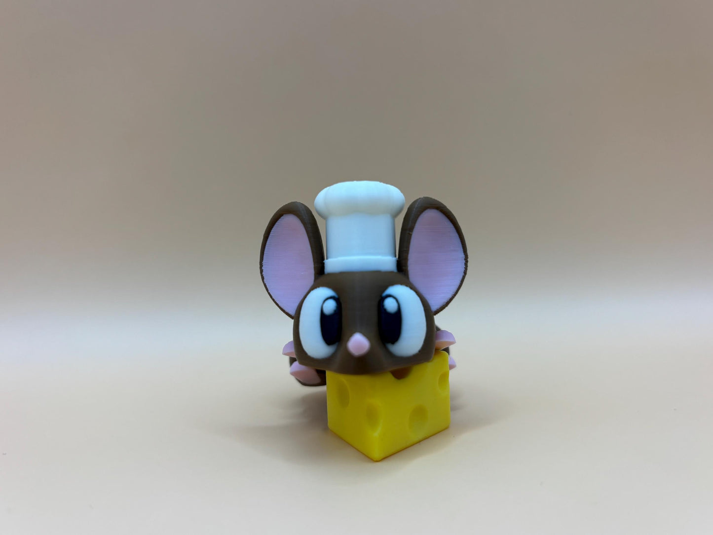 Remy the Articulated Flexi Mouse & His Cheese! – Flexible, Fun, and Ready for Adventure!