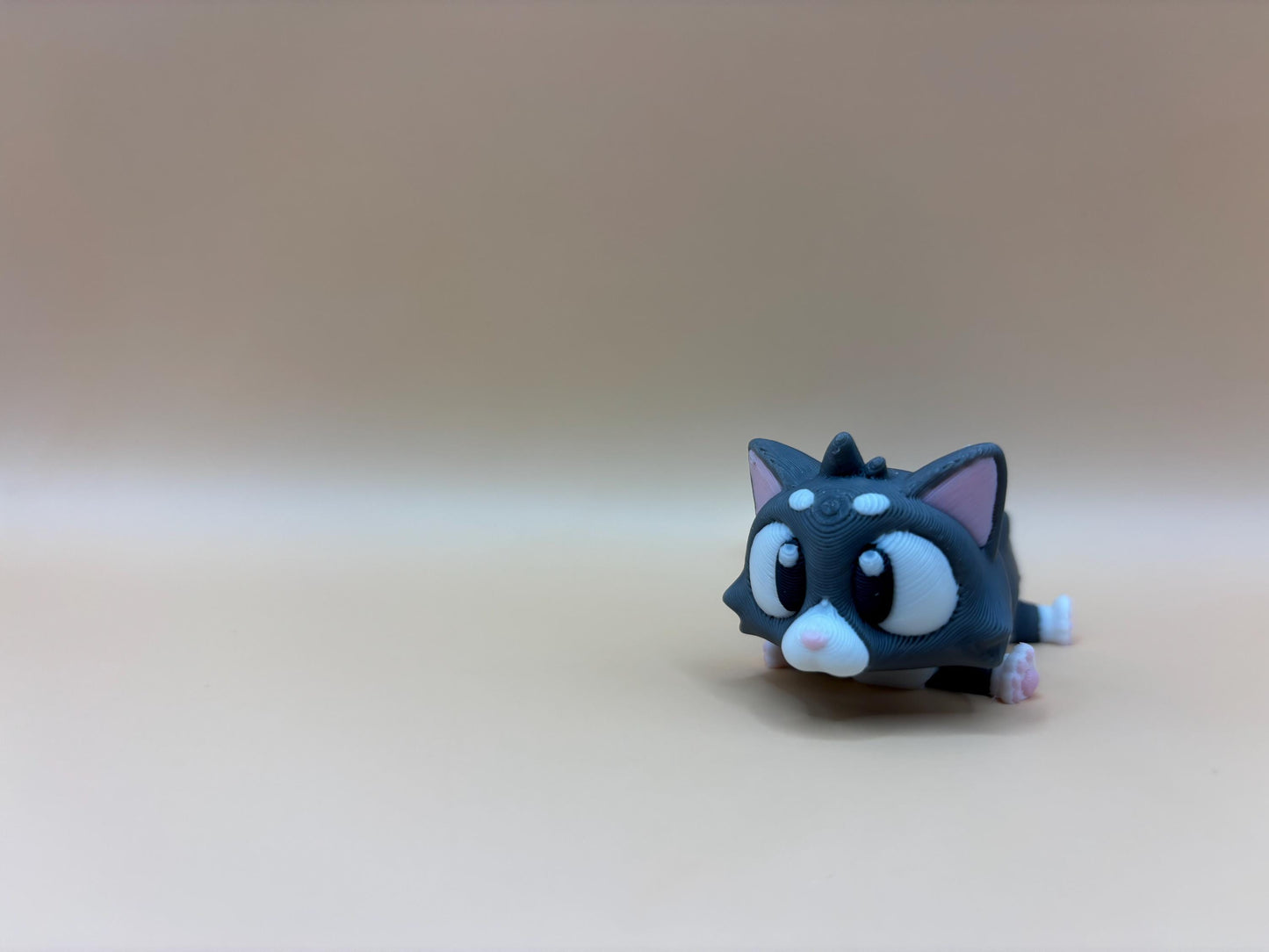 Whiskers the Articulated Flexi Cat – Flexible, Fun, and Ready for Posing!