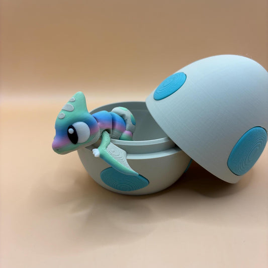 Penny the Rainbow Articulated Pterodactyl | Flexi Flying Dinosaur
