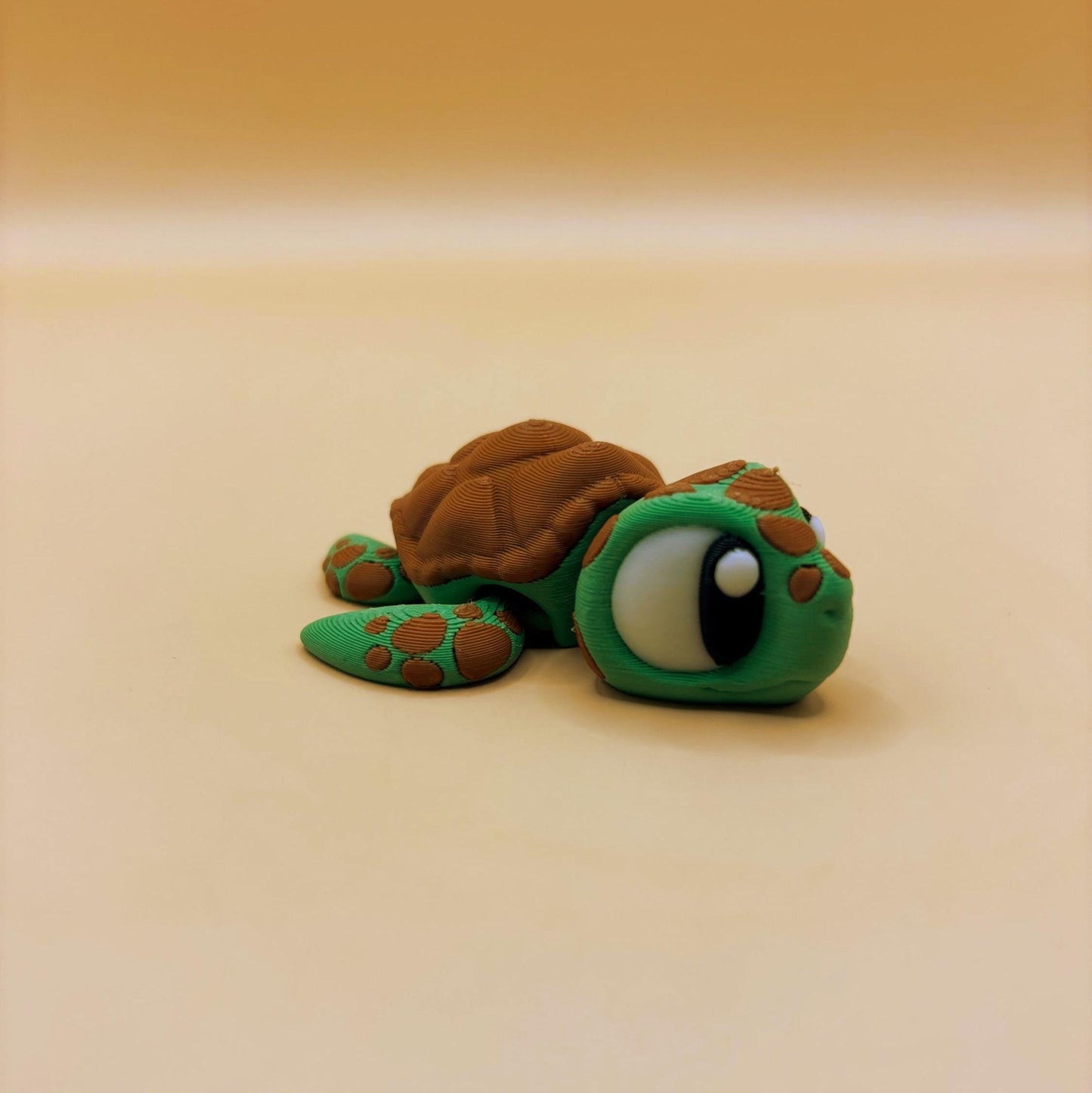 Terrance the Articulated Turtle – A Wiggly, Pocket-Sized Companion