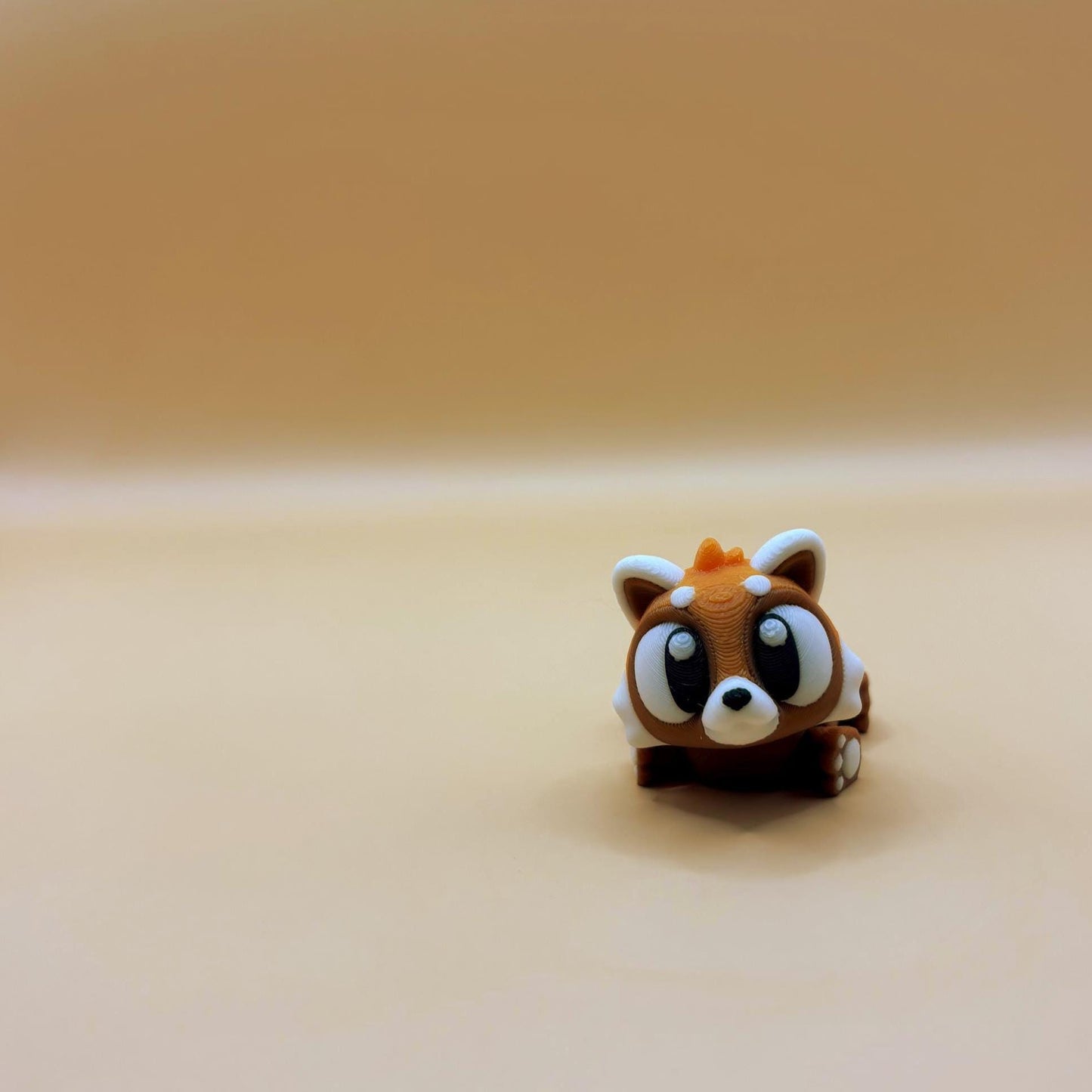 Poppy the Playful Red Panda – Articulated 3D Printed Figurine