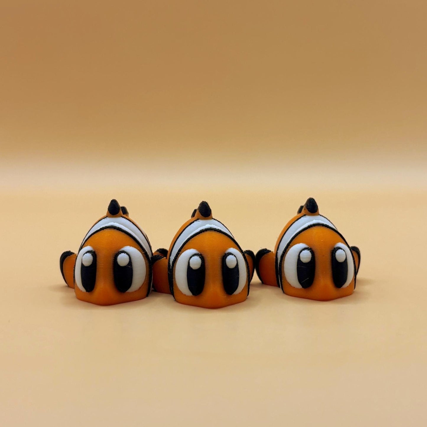 Custom Mini Fish Tank with Articulated Fish – Clownfish, Blue Tang, Octopus & Blue Lobsters!