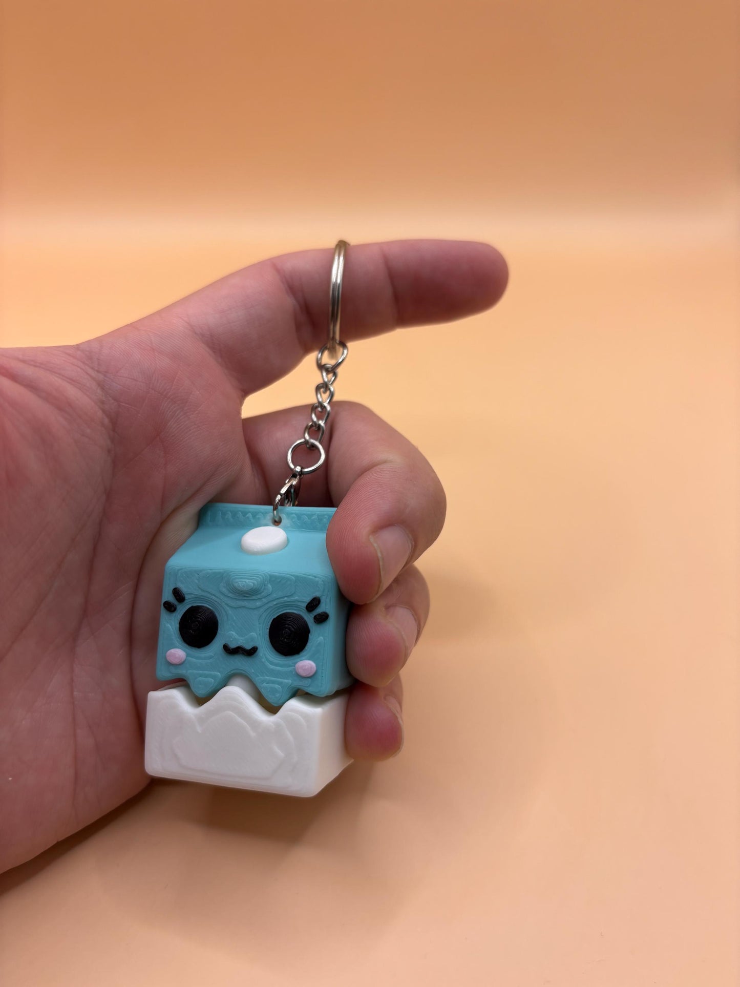 Mimi the Milk Carton – Keychain & fridge Magnet! Sweetness in Every Sip