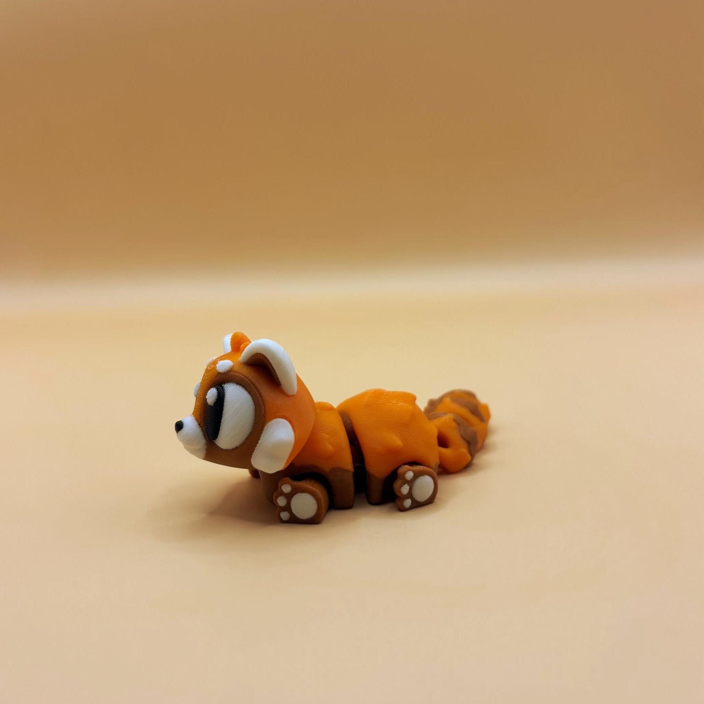 Poppy the Playful Red Panda – Articulated 3D Printed Figurine