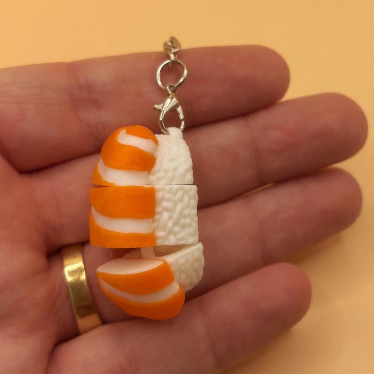 Sushi Lover Keychain or Magnet – Cute Kawaii Food Accessory