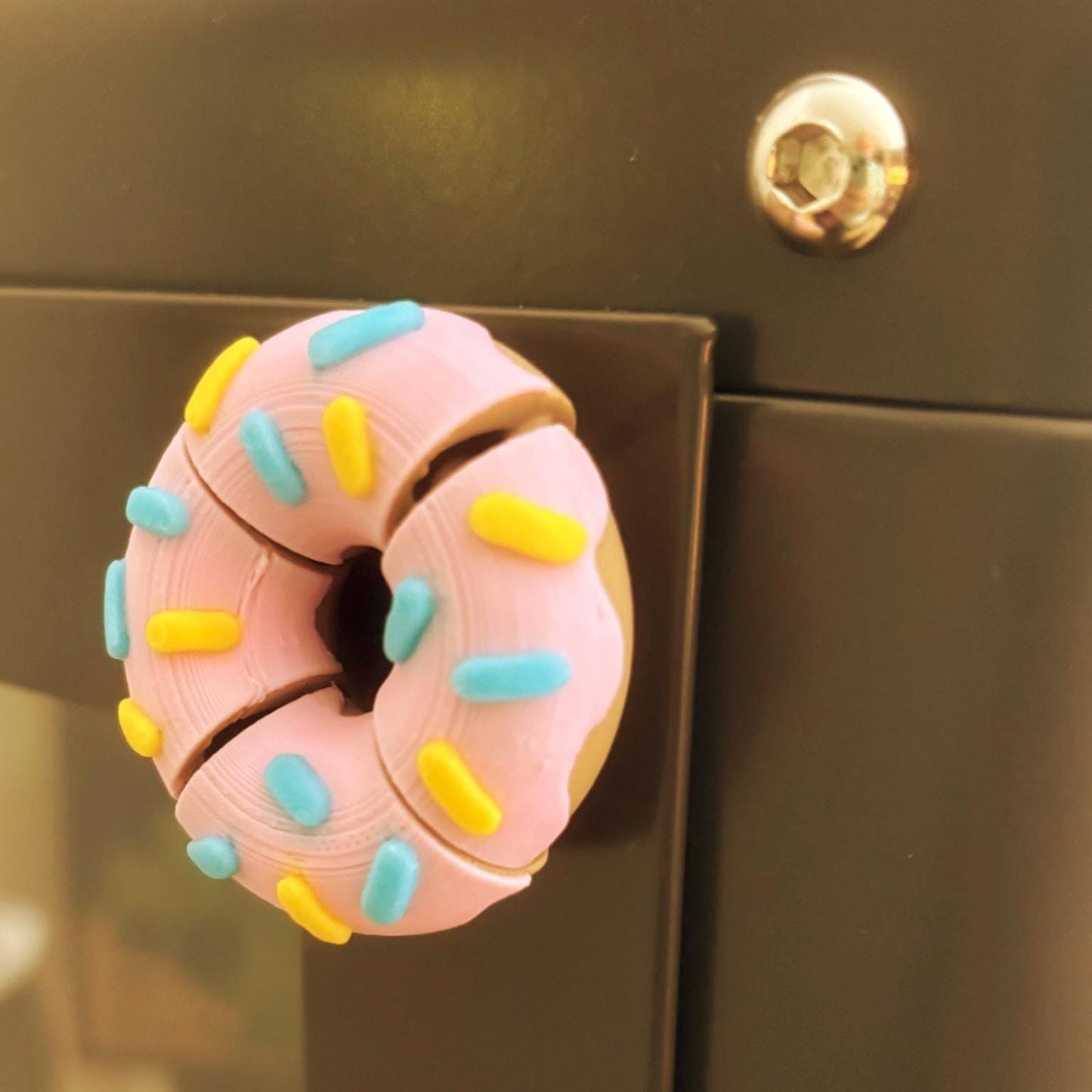 Donut Keychain or Magnet – Sweet Kawaii Treat