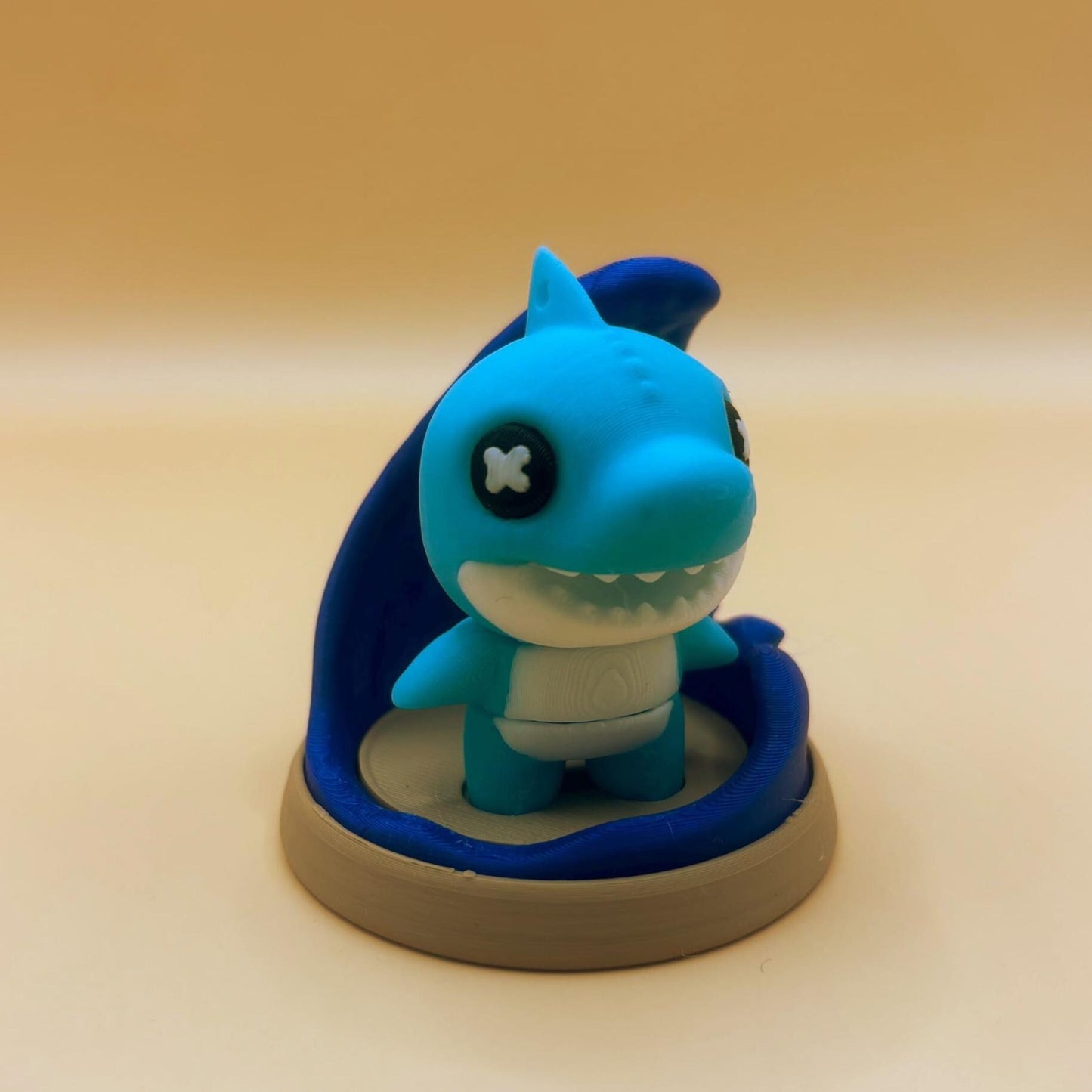 Sammy the articulated Shark with His Splendid Surf Stand – Ocean Buddy Decor