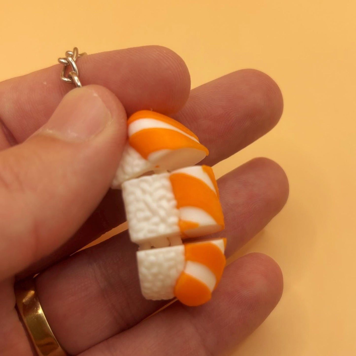 Sushi Lover Keychain or Magnet – Cute Kawaii Food Accessory