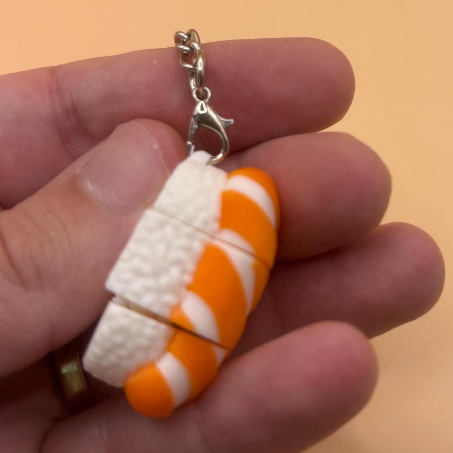 Sushi Lover Keychain or Magnet – Cute Kawaii Food Accessory