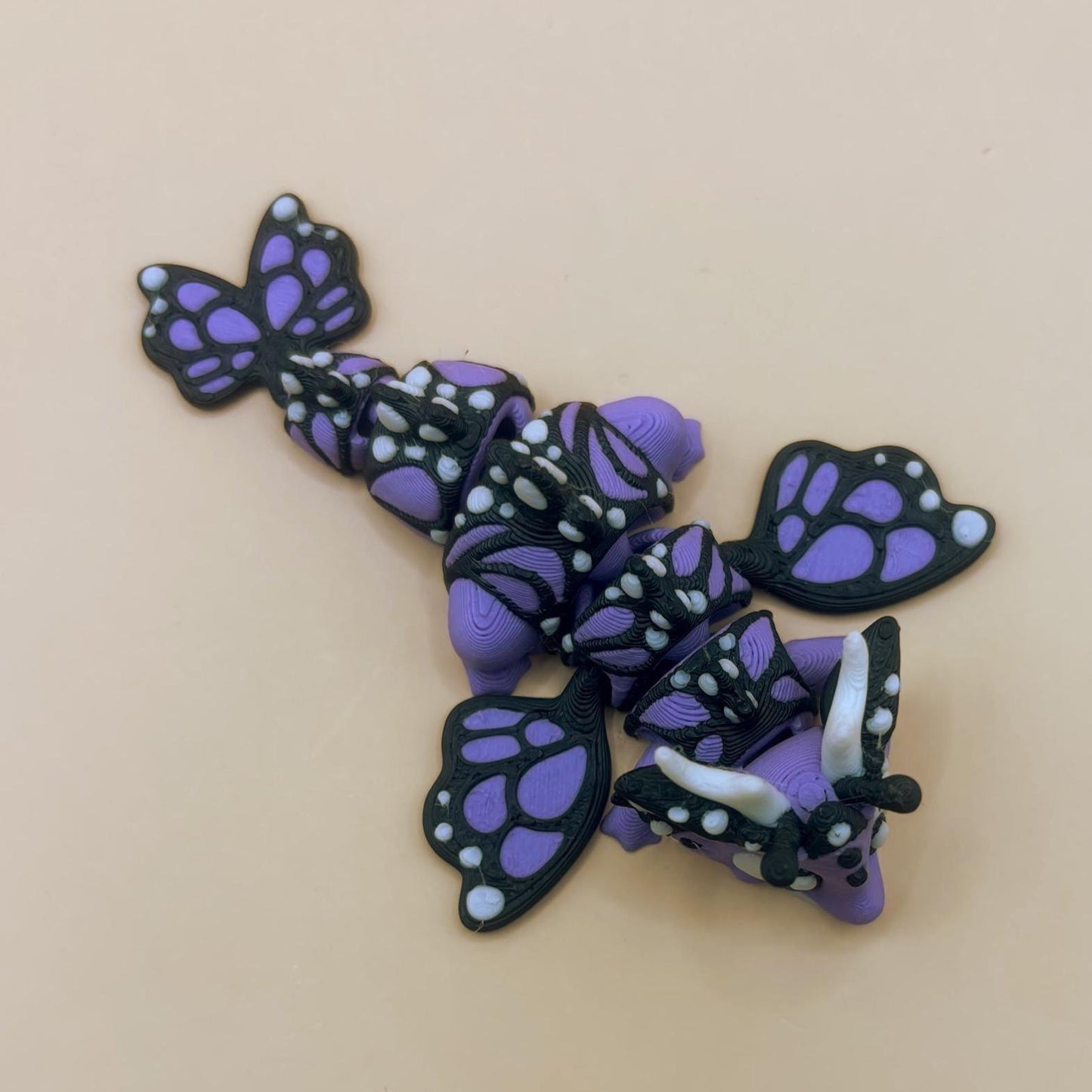 Bellatrix the Articulated Butterfly Dragon – Fantasy Friend with Her Own Egg