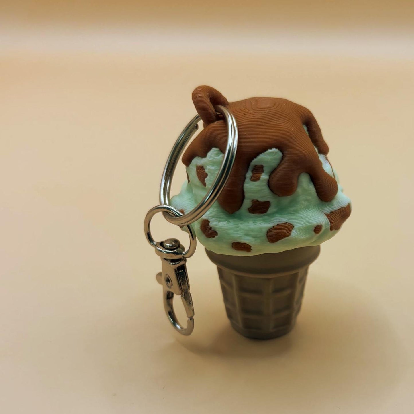 Click to Chill – Ice Cream Cone Fidget Keychains in Two Flavours